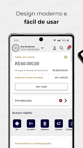 Safra Empresas: A sua conta PJ screenshot 2