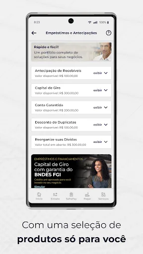 Safra Empresas: A sua conta PJ screenshot 5