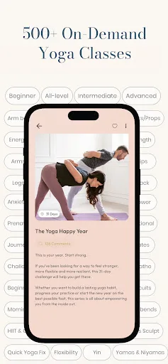 Yoga Happy with Hannah Barrett screenshot 5