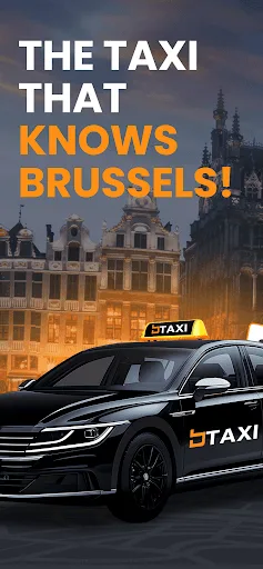 B Taxi Brussels: Rides, 24/7 screenshot 1
