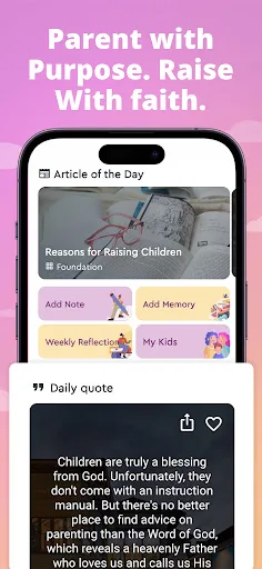 Parently - Christian Parenting screenshot 1