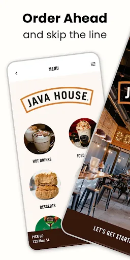 Java House Café App screenshot 1