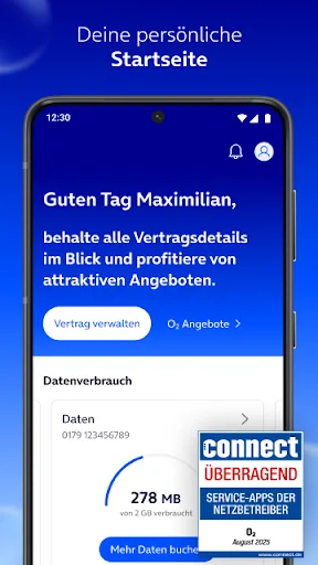 Mein o2 screenshot 1