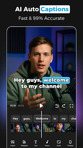 Captions AI - Auto Captions screenshot 1