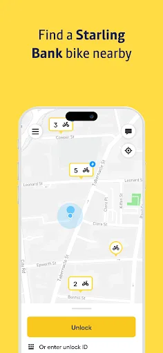 Starling Bank Bikes screenshot 2