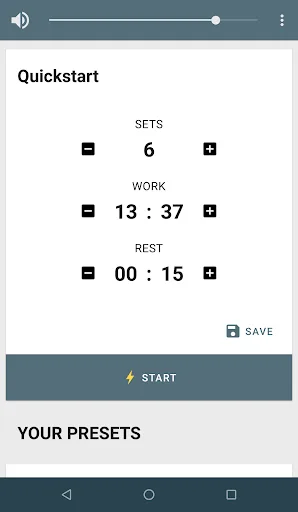 Interval Timer screenshot 1