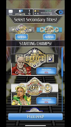 Modern Mania Wrestling GM screenshot 1