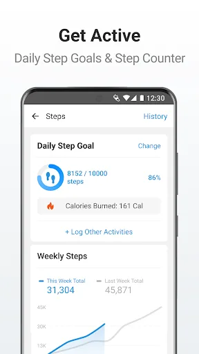 Pacer Pedometer & Step Counter screenshot 4