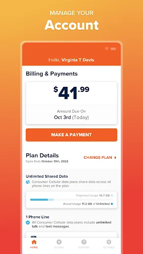 My Consumer Cellular screenshot 1