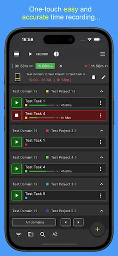 Time Tracker - Timesheet screenshot 2