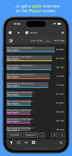 Time Tracker - Timesheet screenshot 5