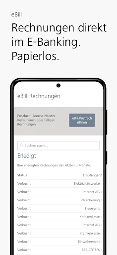 Raiffeisen E-Banking screenshot 5