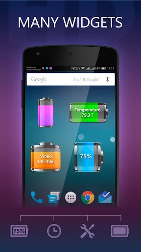 Battery HD screenshot 4