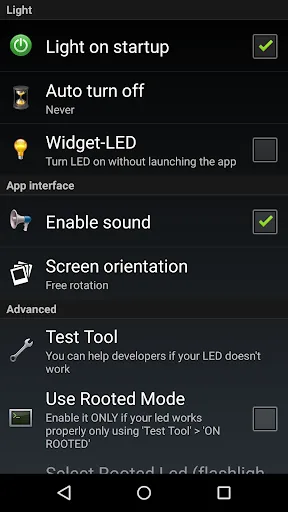 Flashlight HD LED screenshot 4