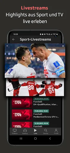 Play SRF: Streaming TV & Radio screenshot 3