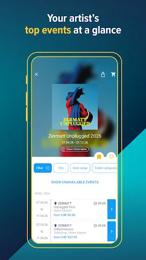 Ticketcorner: Event Tickets screenshot 2
