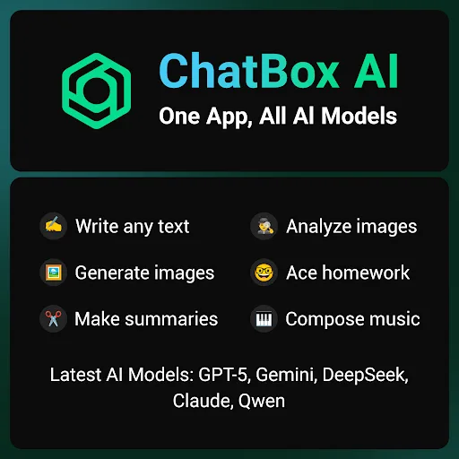 ChatBox: AI Chat Bot Assistant screenshot 1