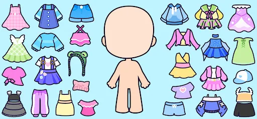 Chibi Dolls - Games for Girls screenshot 1