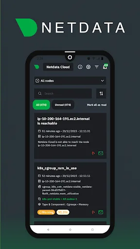 Netdata Mobile screenshot 3