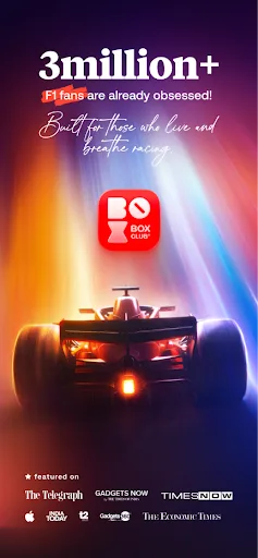Box Box Club: Formula Widgets screenshot 1