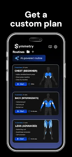 Symmetry: AI Gym Workout Log screenshot 3