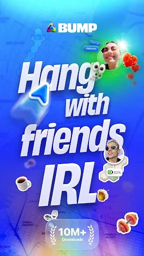 Bump - hang with friends IRL screenshot 1