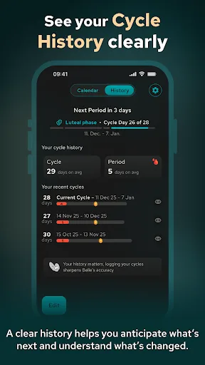 Belle: Tracker & Self-Care screenshot 4