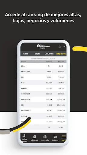eTrading Bancolombia screenshot 4