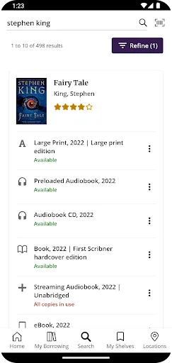 Stark Library screenshot 1
