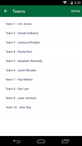 Team Builder screenshot 2