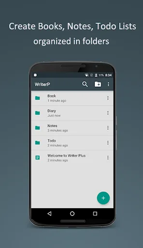 Writer Plus (Write On the Go) screenshot 1