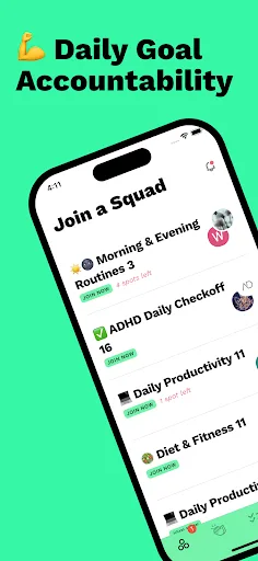 Squad: Habit Accountability screenshot 1