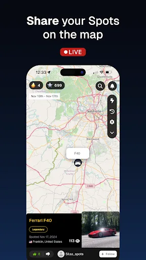 AutoRadar: Carspotting Map screenshot 3