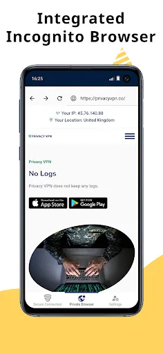 Privacy VPN - No Log VPN Proxy screenshot 4