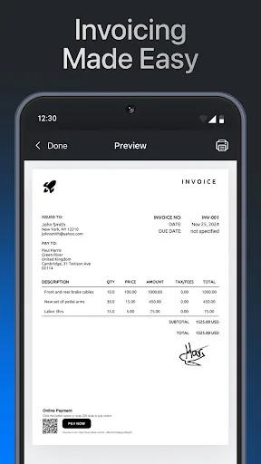Smart Invoices & Estimates screenshot 1