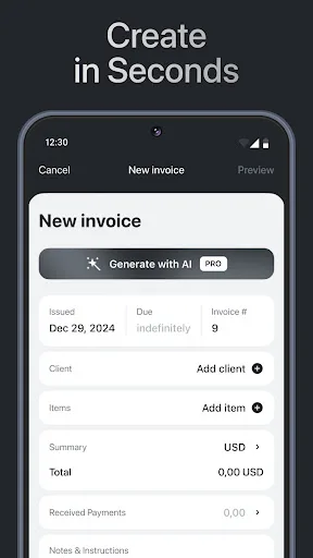 Smart Invoices & Estimates screenshot 4