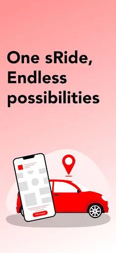 sRide - Carpool & Taxipool screenshot 1