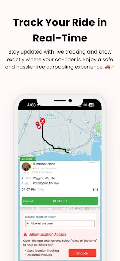 sRide - Carpool & Taxipool screenshot 5
