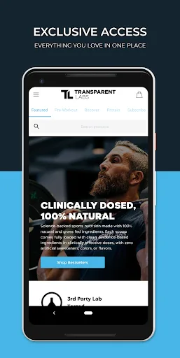 Transparent Labs screenshot 2