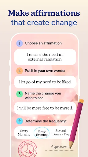 Enchant: Powerful Affirmations screenshot 2