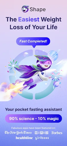 Shape: Simple Fasting Timer screenshot 1