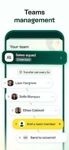 Allo: AI Second Business Phone screenshot 5