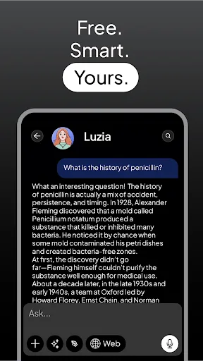 Luzia: Your AI Assistant screenshot 1