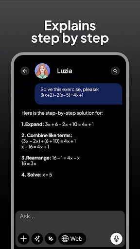 Luzia: Your AI Assistant screenshot 3