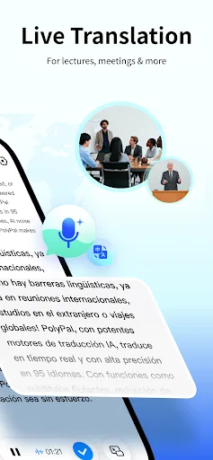 PolyPal - AI Live Translator screenshot 2