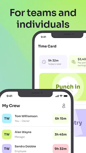 Time Clock: Easy Tracker screenshot 2