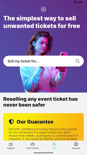 Twickets screenshot 2