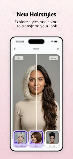 HairlyAI – Hairstyle Try On screenshot 2
