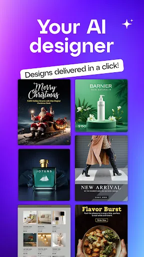 Wizad: AI Posters and Videos screenshot 1