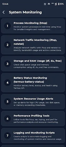 Commands and Tools For Termux screenshot 5